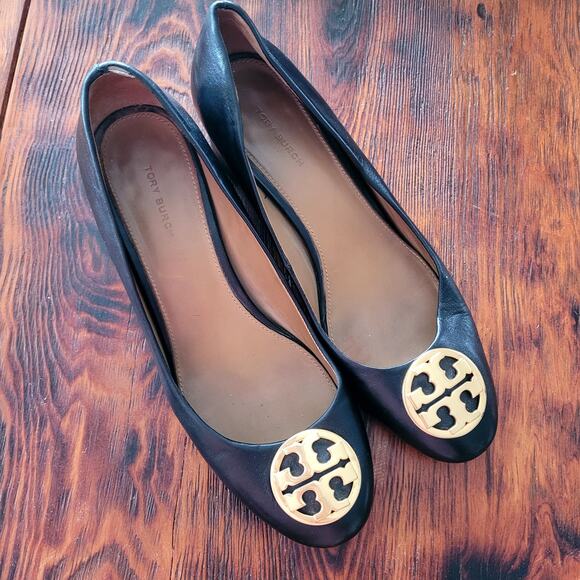 Tory Burch Chelsea Pumps 50mm Sz 9 - Picture 2 of 7